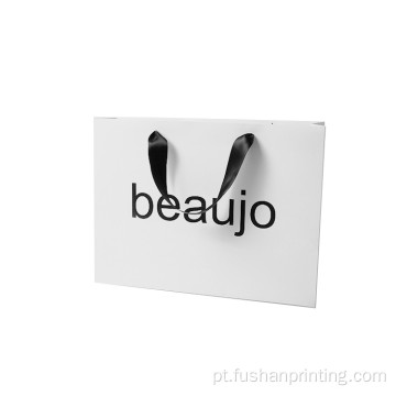 Impressão personalizada Braço de papel White Beaujo para vinho